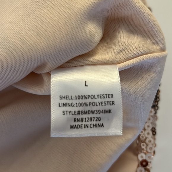 Francescas Jun & Ivy Pink Sequin Mini Skirt Size Large New with tags! - Picture 7 of 7